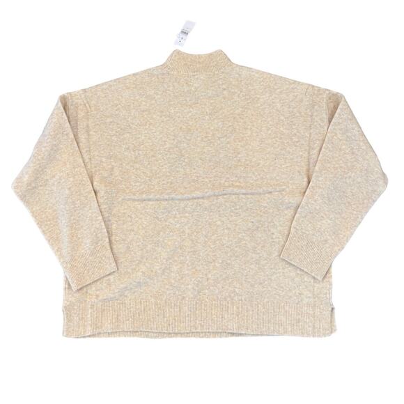 ***NWT LOFT Lou & Grey Khaki Heather Ski City Sweater - Picture 3 of 10